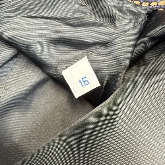 Austin Reed Women 16 Blazer Jacket Brown Textured Button Long Sleeve Size 16 - Picture 8 of 10